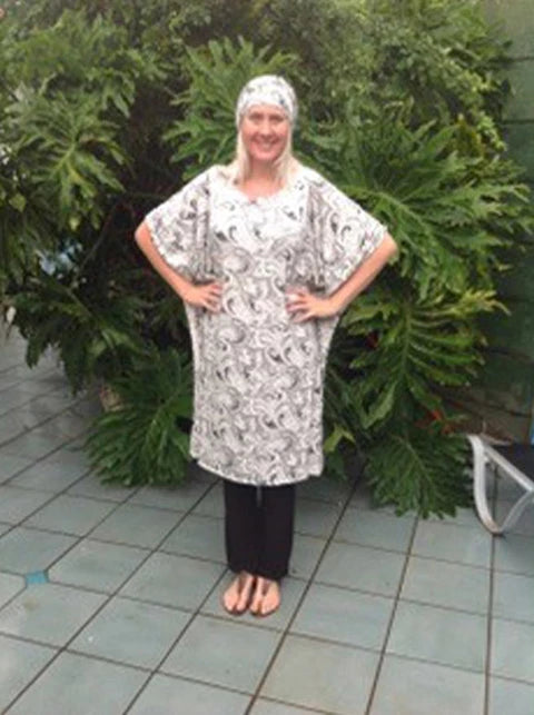 Head covering with Matching Caftan