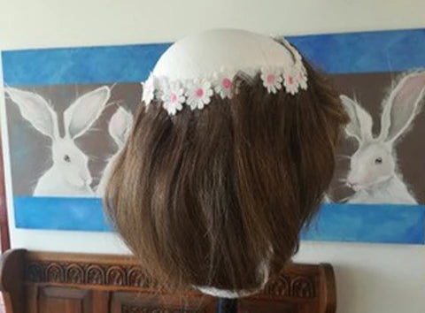 Half A Head of Hair used in a Halo