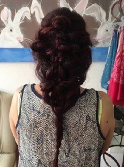 3 Stem Plait Hair Extension